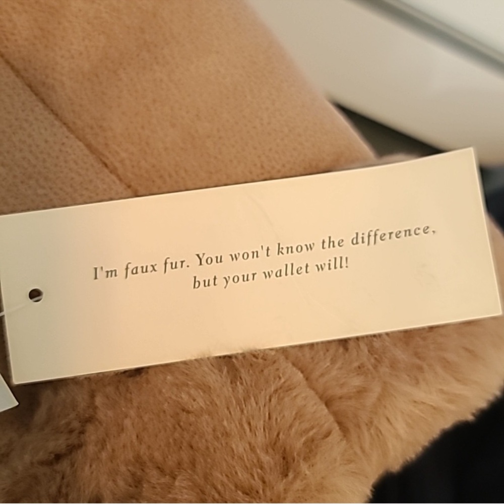 BCBGeneration Blush Shearling Coat - Picture 10 of 10